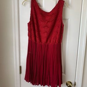 Francesca’s “Alya” Red Dress
